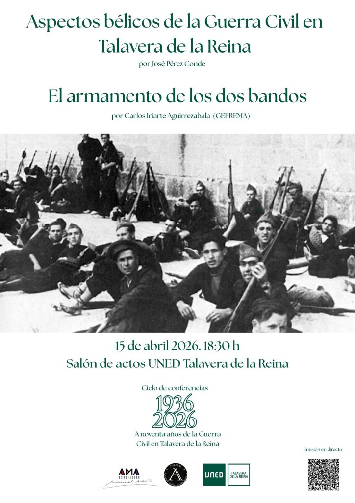 La UNED de Talavera: conferencias por los 90 años de la Guerra Civil en la ciudad