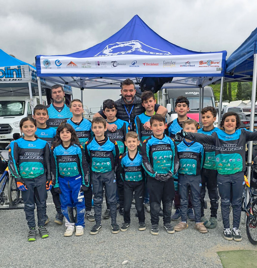 Tres platas para el BMX Talavera en la Copa de España disputada en Almuñécar
