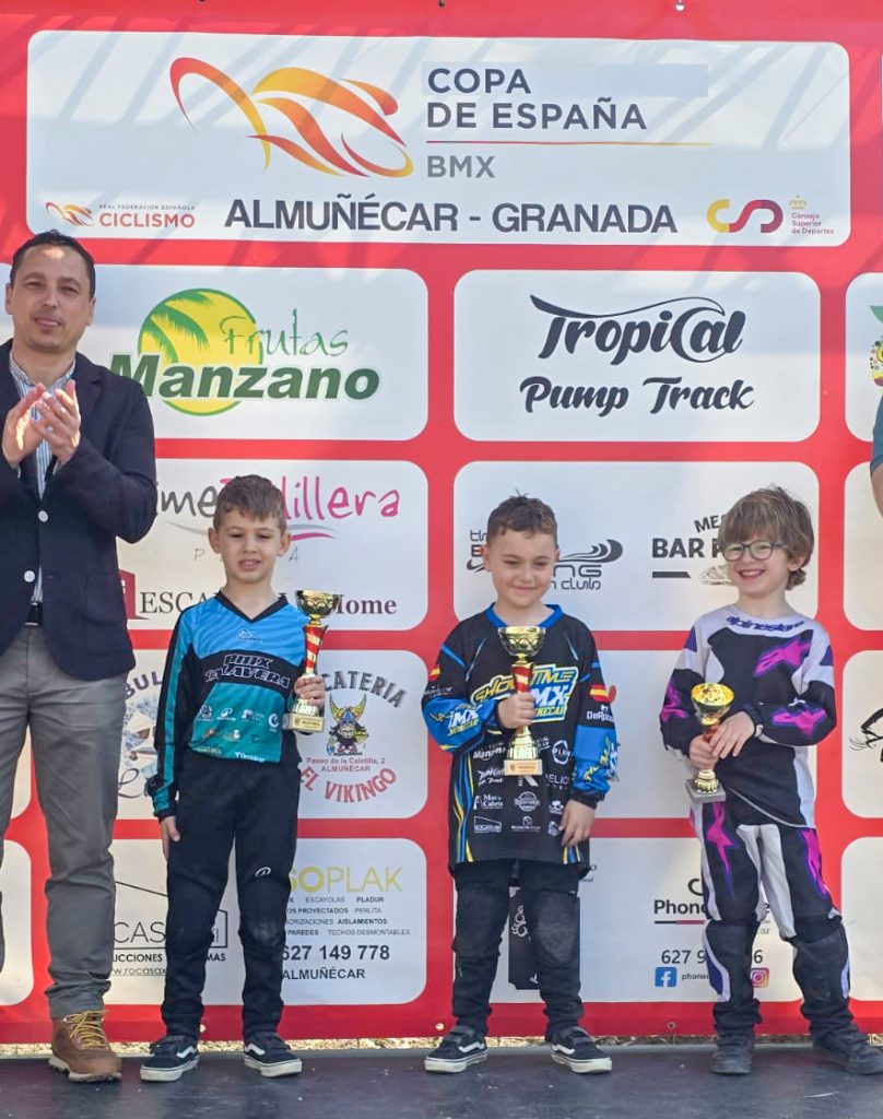 Tres platas para el BMX Talavera en la Copa de España disputada en Almuñécar