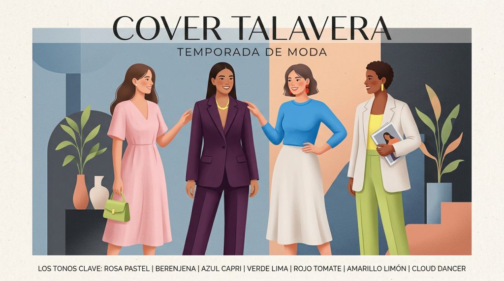 Los colores que dominarán la primavera-verano 2026 en Talavera