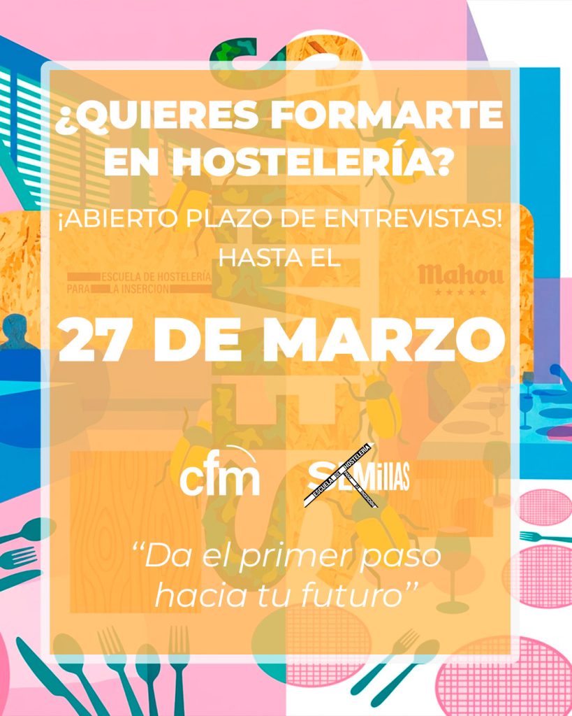 La Escuela de Hostelería Semillas abre su proceso de entrevistas