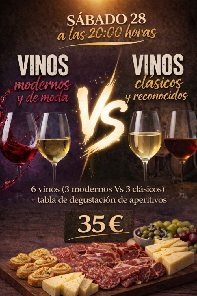Duelo de sabores en Talavera: vinos modernos vs clásicos en una experiencia única