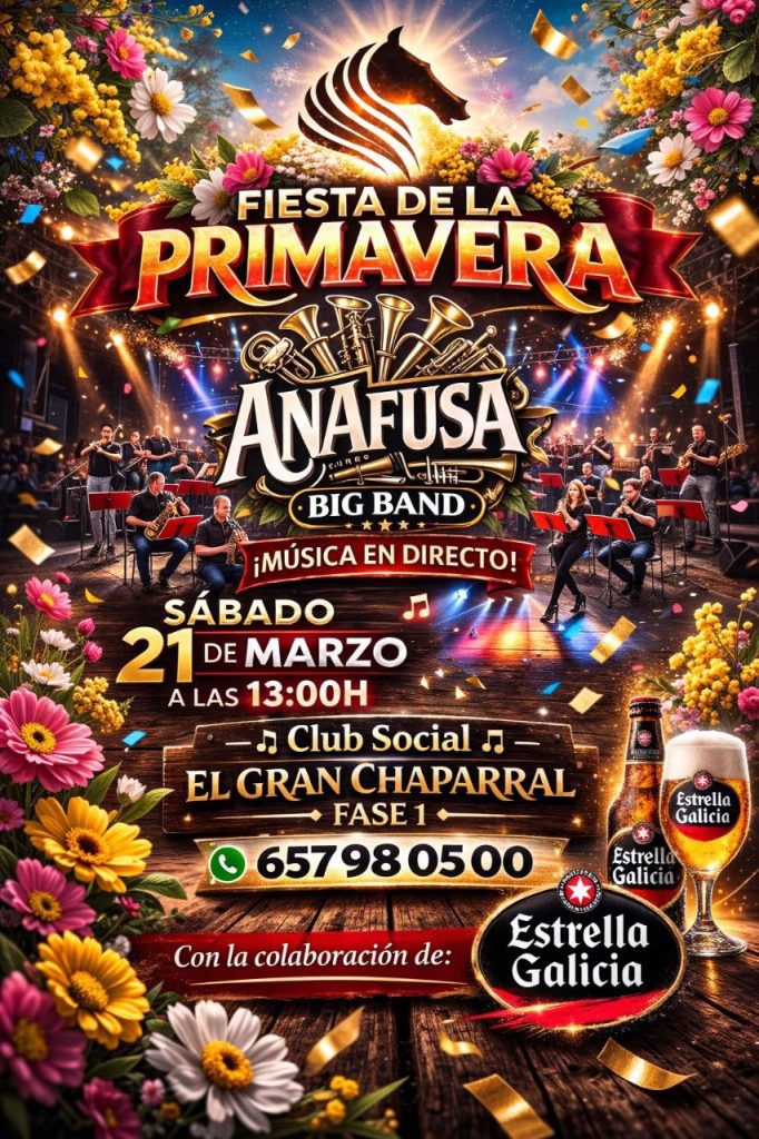 La Fiesta de la Primavera llega a El Gran Chaparral con música en directo
