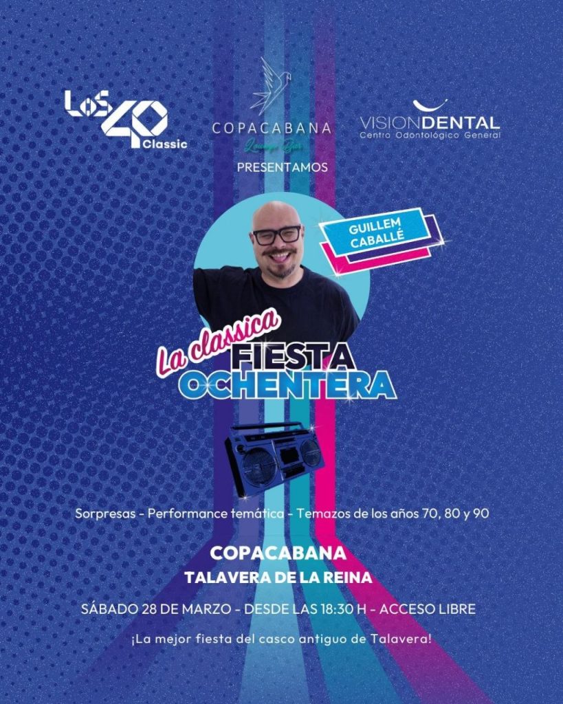 La fiesta ochentera que hará vibrar Talavera ya tiene fecha