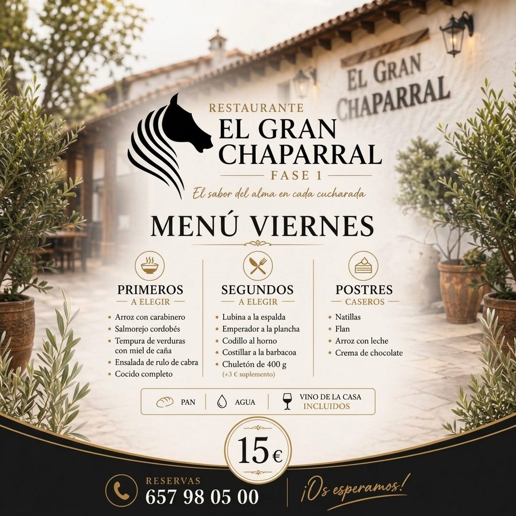 La excelencia gastronómica se sienta a tu mesa cada viernes