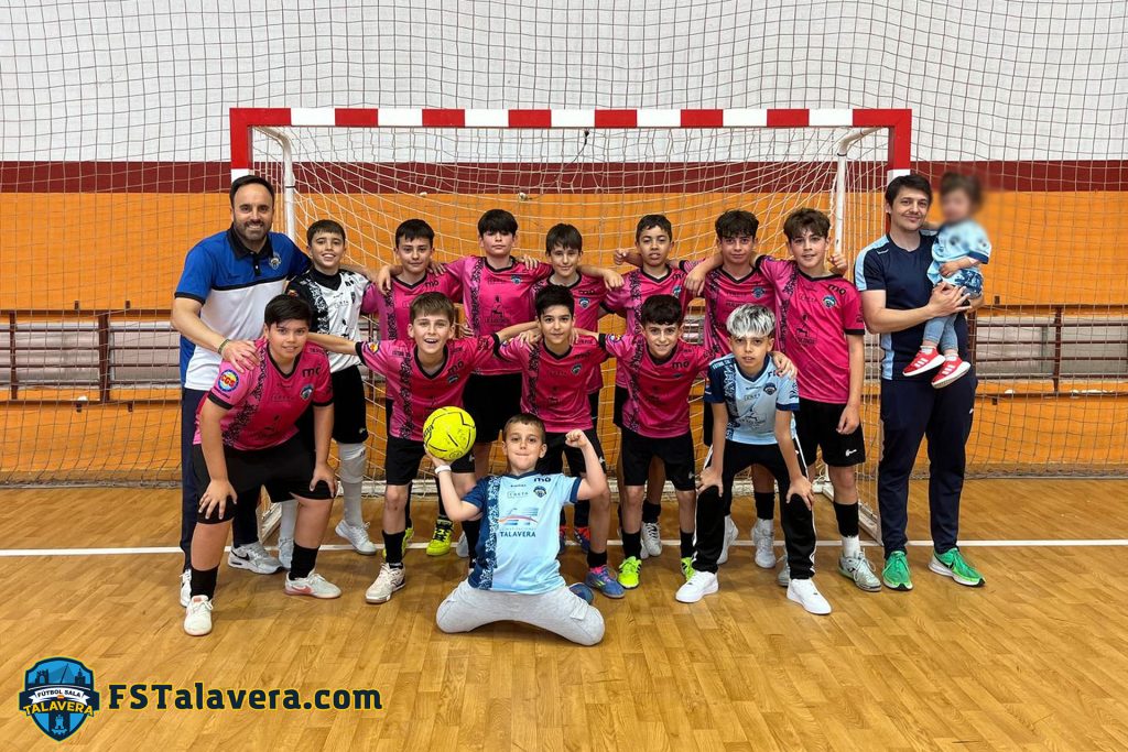 El FS Talavera – La Gioconda ‘A’ conquista el título provincial alevín