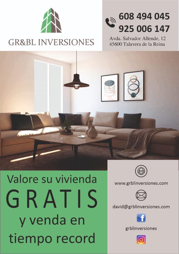 GR&BL Inversiones: Cómo vender tu vivienda en tiempo récord en Talavera