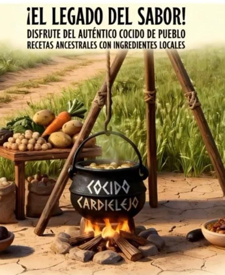 ChachoRock recupera el cocido cardielejo en una romería popular