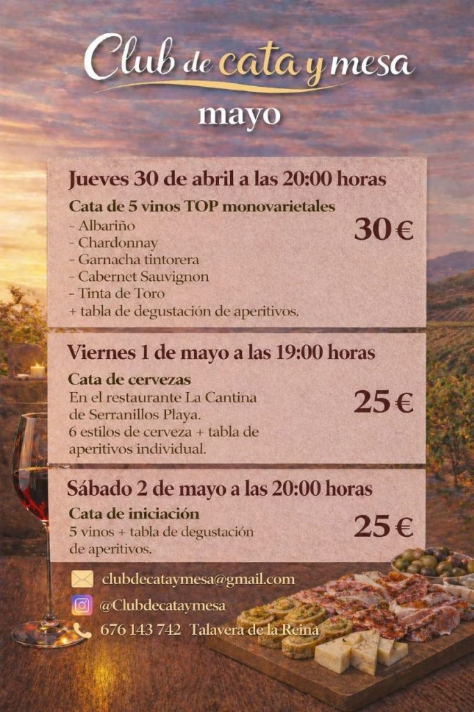 Cata de vinos en Talavera: una experiencia para los amantes del buen sabor