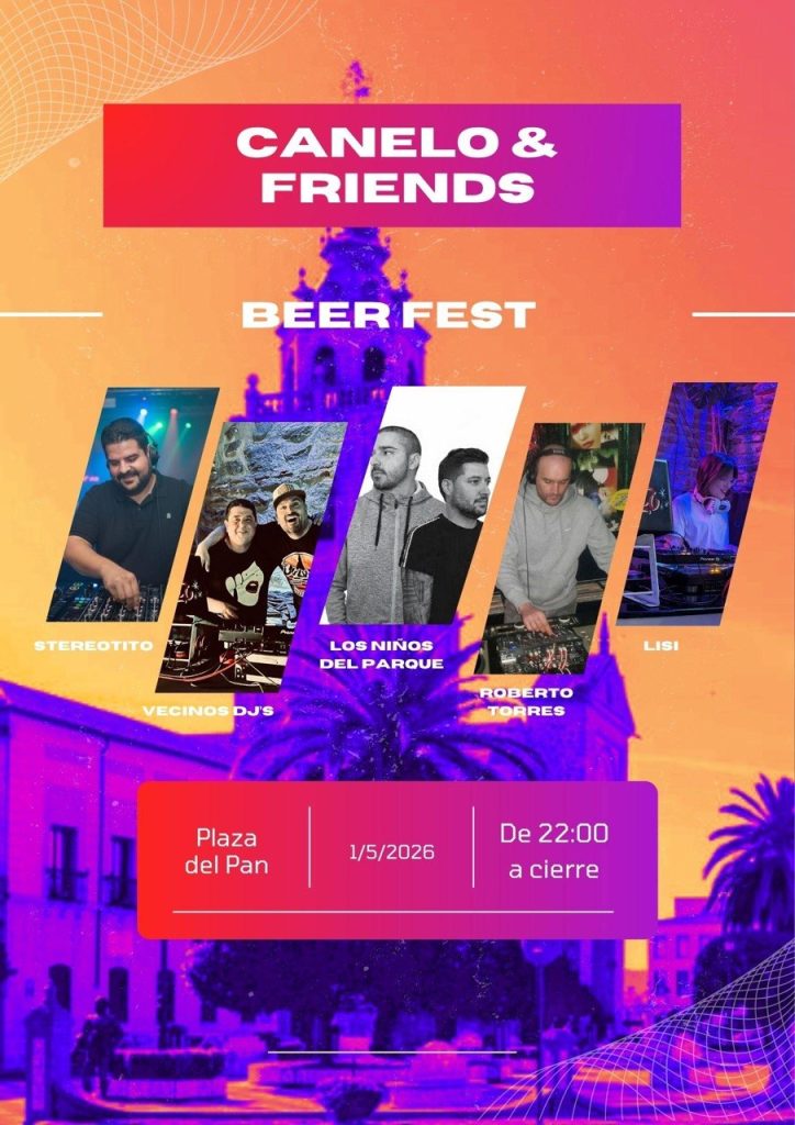 Canelo & Friends en el Beer Fest 2026 Talavera, en la Plaza del Pan