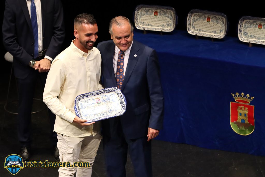 Álvaro Fernández, reconocido como ‘Mejor Entrenador’ en la II Gala del Deporte de Talavera