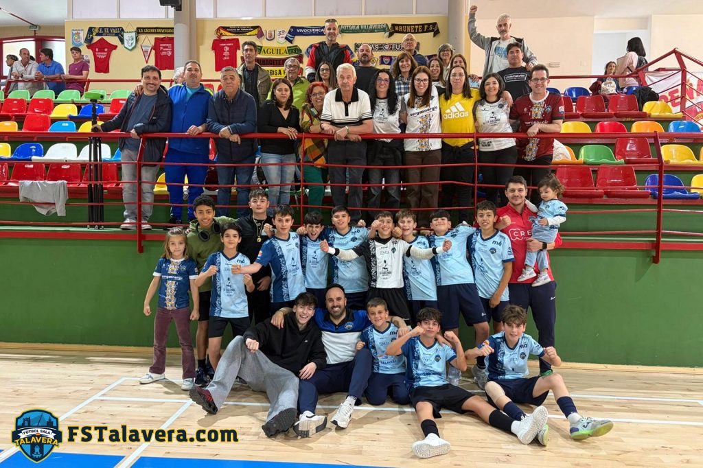 El FS Talavera ‘A’ La Gioconda se proclama campeón de Castilla-La Mancha en categoría Alevín
