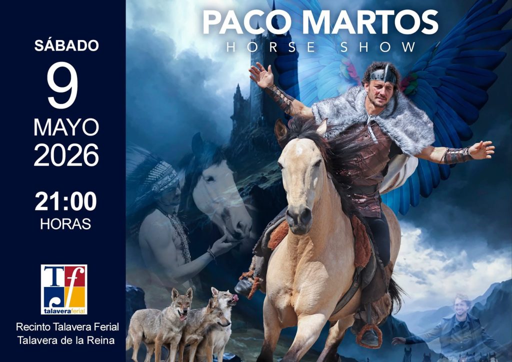 El espectáculo ecuestre ‘La leyenda del Pájaro Azul’ llega por primera vez a Talavera de la Reina