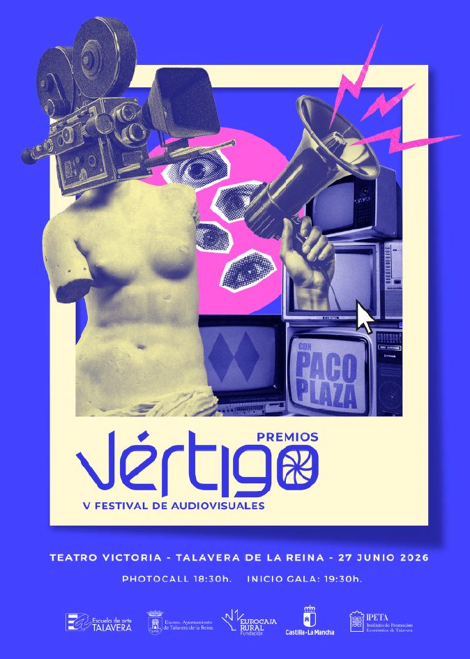 El Teatro Victoria acogerá el próximo 27 de junio los "Premios Vértigo" con Paco Plaza como padrino de honor