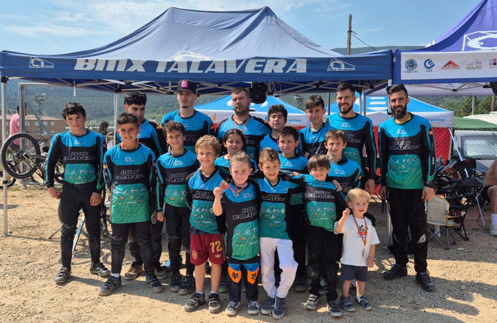 El BMX Talavera consigue siete medallas en la Copa de España de BMX en Alcoy