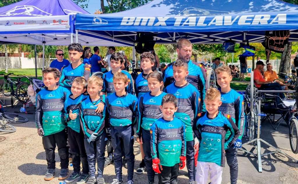 El BMX Talavera firma una gran actuación en la Copa de Madrid con dos oros, un bronce y múltiples finalistas