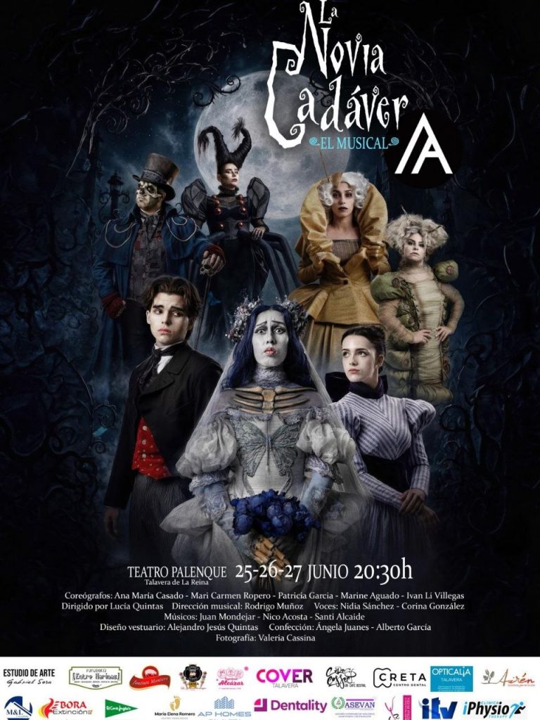 La Novia Cadáver: El Musical llega al Teatro Palenque con tres noches de magia, danza y emoción