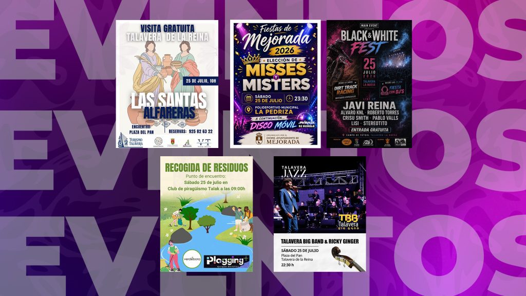 Qué hacer este fin de semana en Talavera y comarca: festivales, música, medio ambiente, fiestas y visitas guiadas