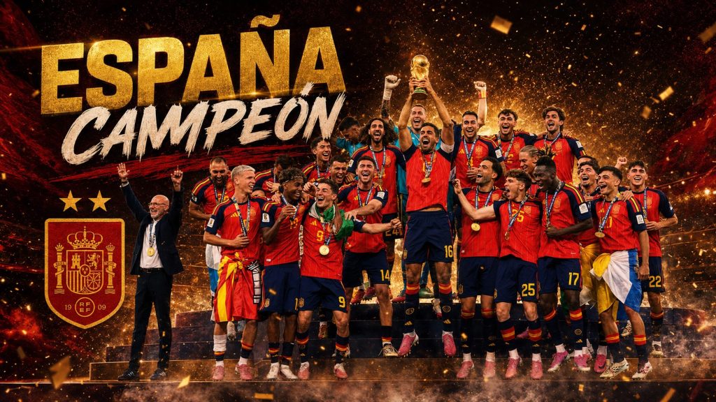 Horario y dónde ver la celebración de España por el Mundial 2026: ¡la segunda estrella ya es nuestra!