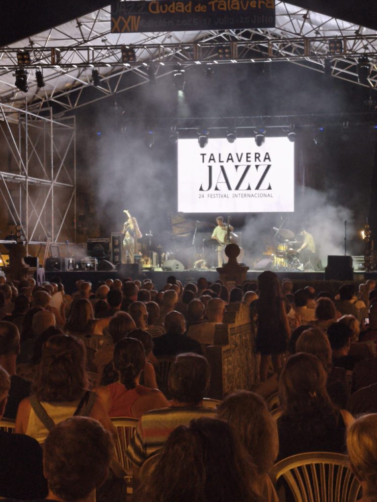 Lucía Rey deslumbra en el Festival Internacional de Jazz Ciudad de Talavera