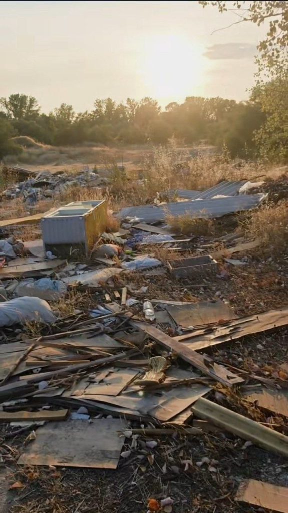 Verdébora denuncia la acumulación de toneladas de basura en el camino viejo de Talavera
