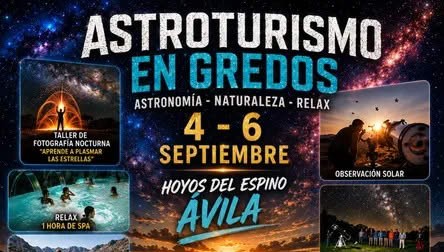 Una escapada bajo las estrellas de Gredos con spa, senderismo y astronomía