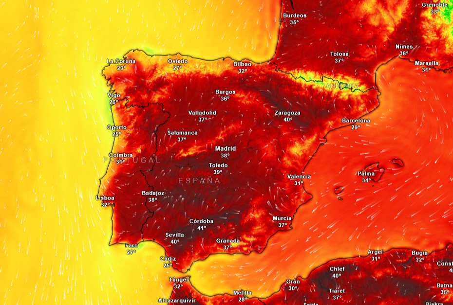 El calor extremo asfixia a Talavera