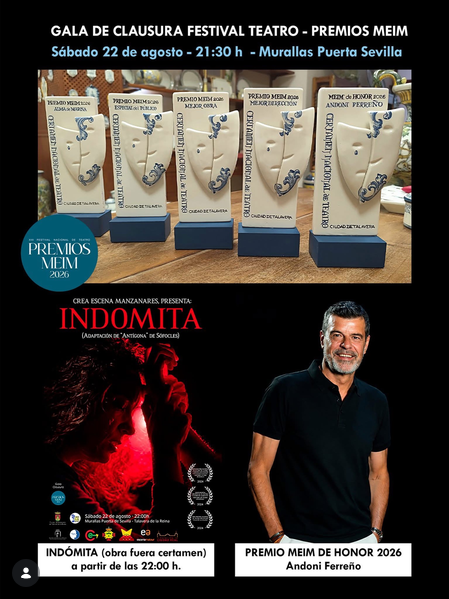 Clausura del XIII Festival Nacional de Teatro Ciudad de Talavera.