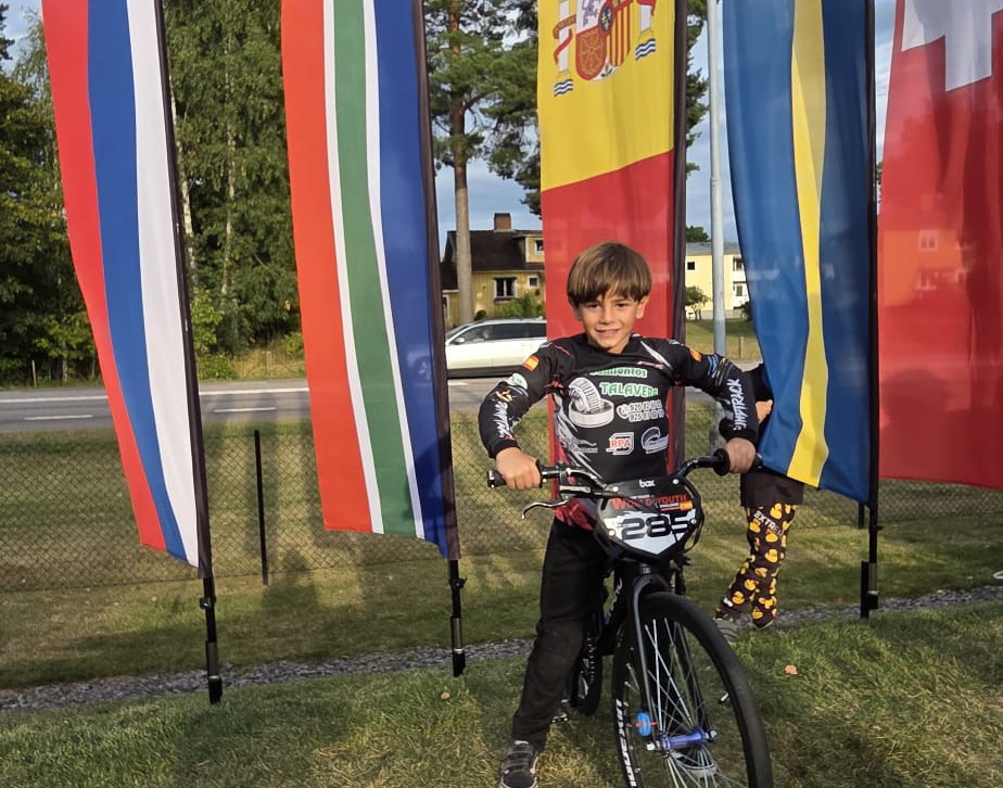 El talaverano Hugo Pérez roza el podio mundial de pump track en Suecia
