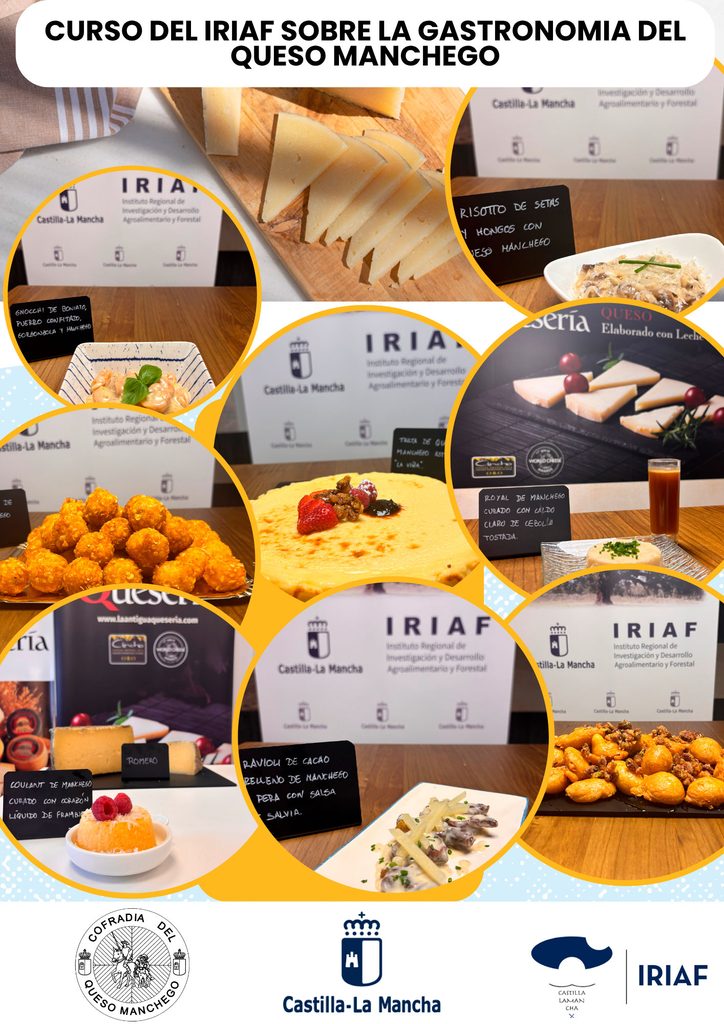 La Cofradía del Queso Manchego clausura en Mora el curso del IRIAF dedicado a su uso en la cocina