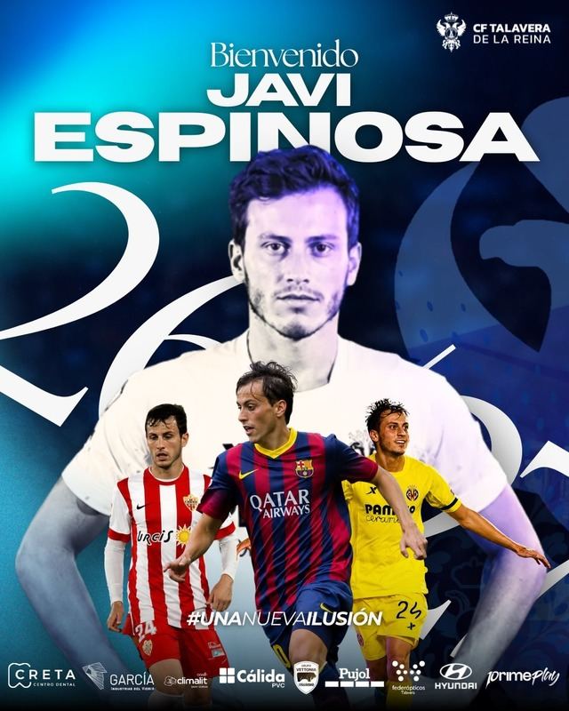 Javi Espinosa regresa a casa para hacer historia en el CF Talavera