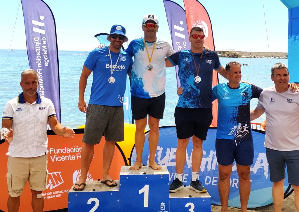 Rubén Gutiérrez firma una locura en Málaga: tres travesías y tres podios en menos de ocho horas