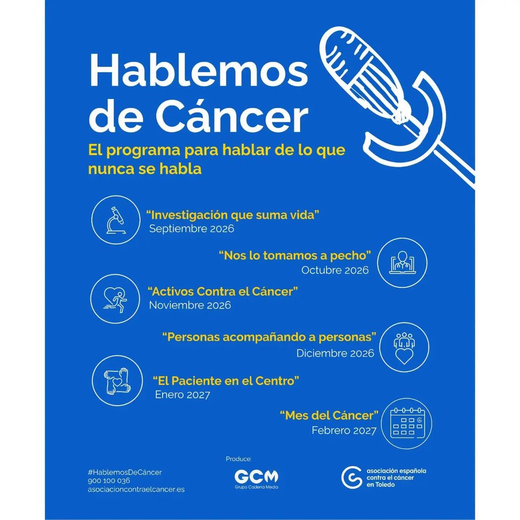La AECC estrena ‘Hablemos de Cáncer’, un nuevo espacio televisivo para informar, acompañar y concienciar