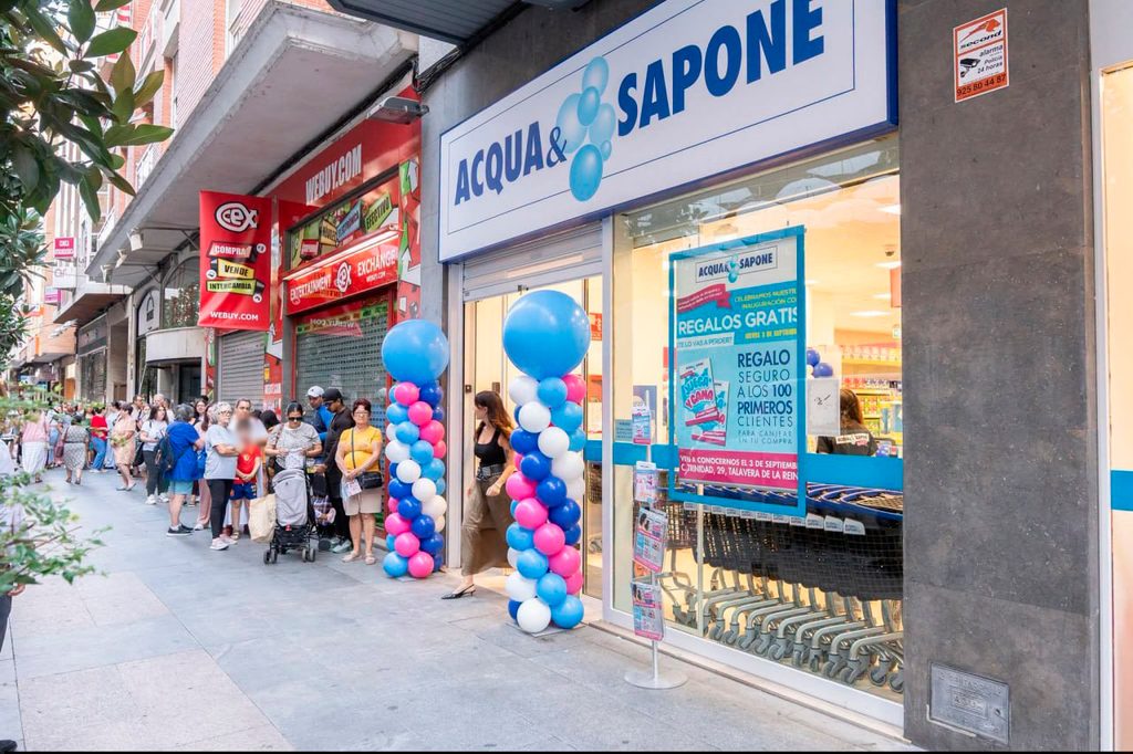 Acqua & Sapone llega a Talavera de la Reina tras más de 30 años de éxito en Italia