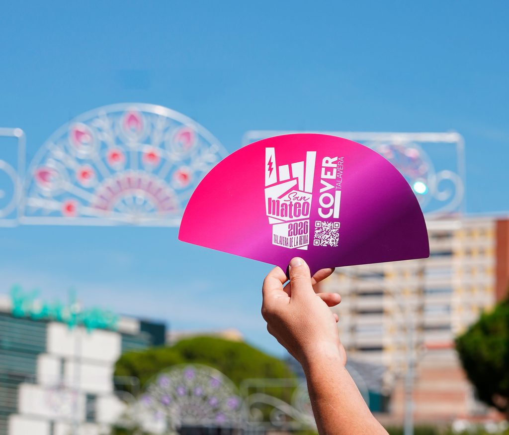 ¡Que no te falte el abanico de Cover Talavera estas Ferias de San Mateo 2026!