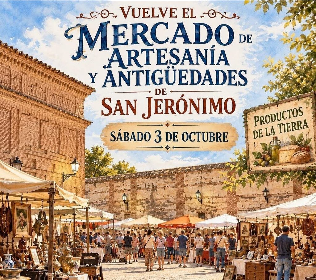 Talavera recibe el otoño recuperando una de sus citas con más identidad: vuelve el Mercado de San Jerónimo