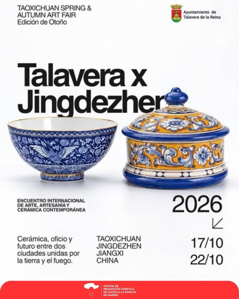 Talavera lleva su cerámica hasta China: el arte talaverano viajará a Jingdezhen