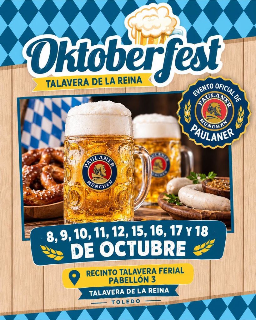 Talavera se viste de fiesta alemana: llega el primer Oktober Fest