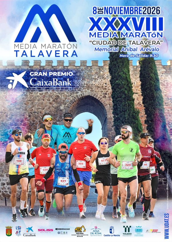 La Media Maratón de Talavera 2026 ya tiene fecha y recorrido: una gran cita con el atletismo en la ciudad