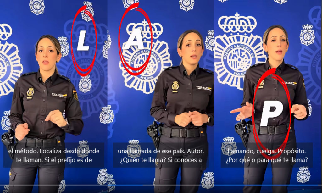 ¿Te llama un número desconocido? Así funciona el método LAP de la Policía