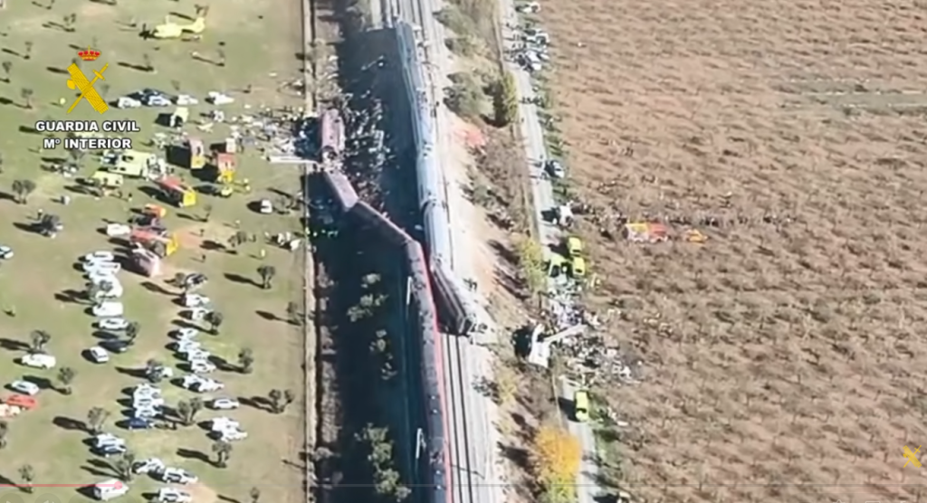 Actualización del accidente ferroviario de Urda: al menos 64 fallecidos y un centenar de heridos