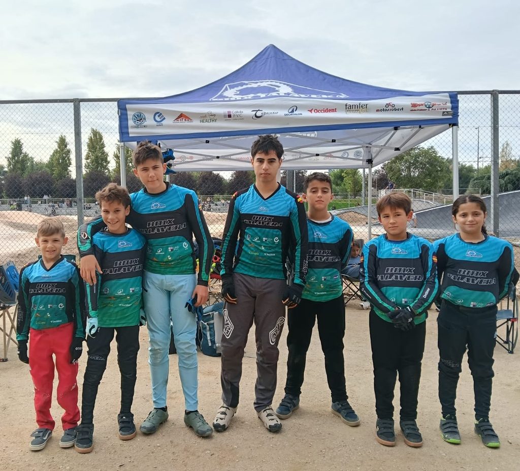 El BMX Talavera conquista dos platas en Madrid y celebra el título de campeón de Enzo Abellán