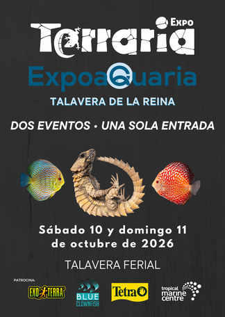 Expoterraria y Expoaquaria llegan este fin de semana a Talavera