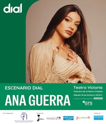 Ana Guerra llega a Talavera este sábado con Escenario Dial en el Teatro Victoria